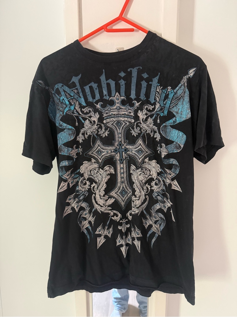 Y2K Men’s Large Nobility Graphic Tee Shirt